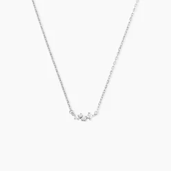 Histoire d'Or Collier Mariko Argent Blanc Oxyde De Zirconium
