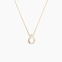 Histoire d'Or Collier Marilynn Or Bicolore Diamant Blanc Hot