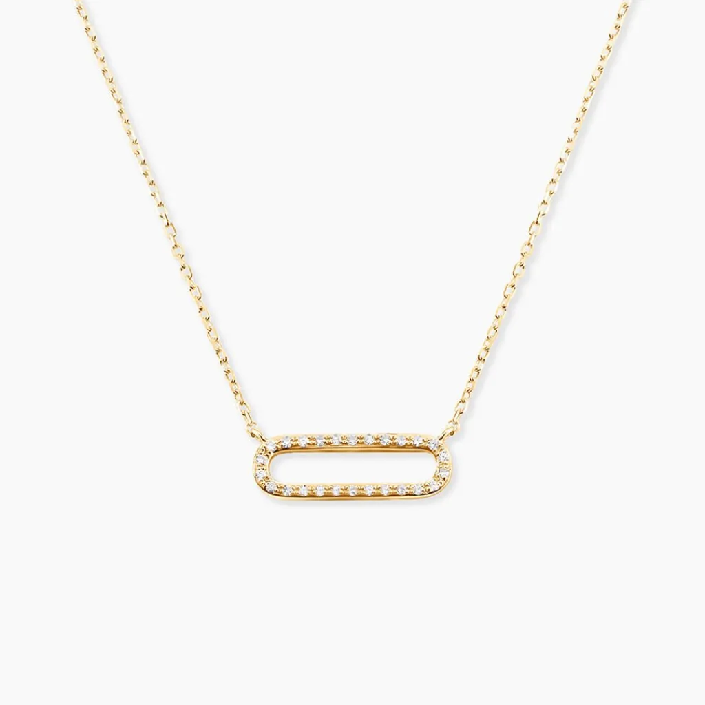 Histoire d'Or Collier Marshall Or Jaune Diamant Sale