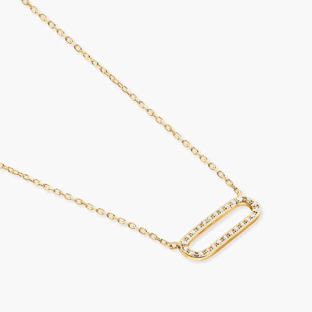 Histoire d'Or Collier Marshall Or Jaune Diamant Sale