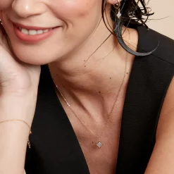 Histoire d'Or Collier Marvella Or Jaune Nacre or jaune nacre blanc Sale