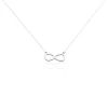 Histoire d'Or Collier Maryeme Infini Selectra Or Blanc Best