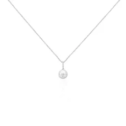 Histoire d'Or Collier Mathie Argent Blanc Perle De Culture Et Oxyde De Zirconium Hot