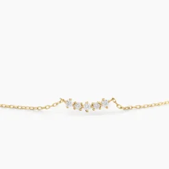 Histoire d'Or Collier Matleena Or Jaune Diamant Synthétique Outlet