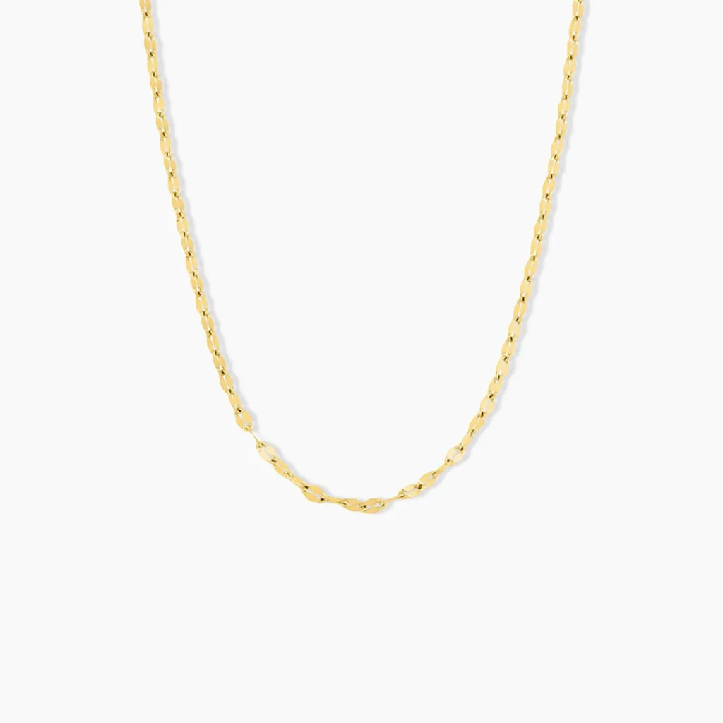 Histoire d'Or Collier Mauricette Acier Jaune Best