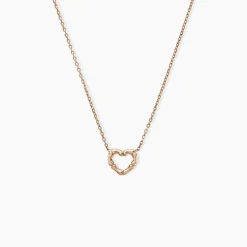 Histoire d'Or Collier May-li Argent Rose Online