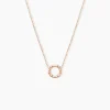 Histoire d'Or Collier May-li Argent Rose Best