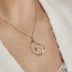 Histoire d'Or Collier Melaine Argent Blanc Clearance