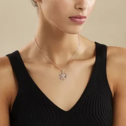 Histoire d'Or Collier Mely Argent Blanc New