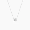 Histoire d'Or Collier Mentoura Or Blanc Diamant Synthétique Sale