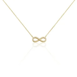 Histoire d'Or Collier Merane Plaqué Or Jaune Oxyde De Zirconium Hot