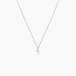 Histoire d'Or Collier Meyline Argent Blanc Oxyde De Zirconium New