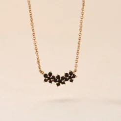 Histoire d'Or Collier Midnight Royalty Plaqué Or Jaune Oxyde De Zirconium Discount