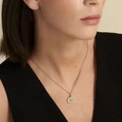 Histoire d'Or Collier Milia Plaqué Or Jaune Verre Clearance