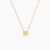 Histoire d'Or Collier Mimosa Argent Rose Best