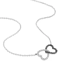 Histoire d'Or Collier Miranda Or Blanc Diamant Discount