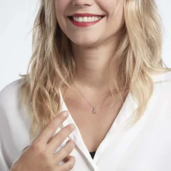 Histoire d'Or Collier Momaza Or Blanc Diamant Best