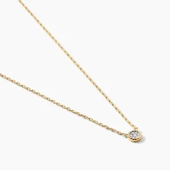 Histoire d'Or Collier Mon 1er Diamant or jaune diamant New