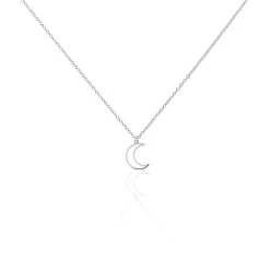 Histoire d'Or Collier Myel Argent Blanc Best