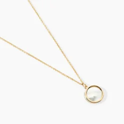 Histoire d'Or Collier Naïade Or Jaune Nacre Outlet