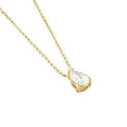 Histoire d'Or Collier Naellya Plaqué Or Jaune Oxyde De Zirconium Outlet