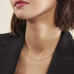 Histoire d'Or Collier Nahila Argent Blanc Hot
