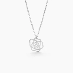 Histoire d'Or Collier Najatte Argent Blanc Sale