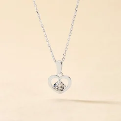 Histoire d'Or Collier Nalan Argent Blanc Oxyde De Zirconium Discount