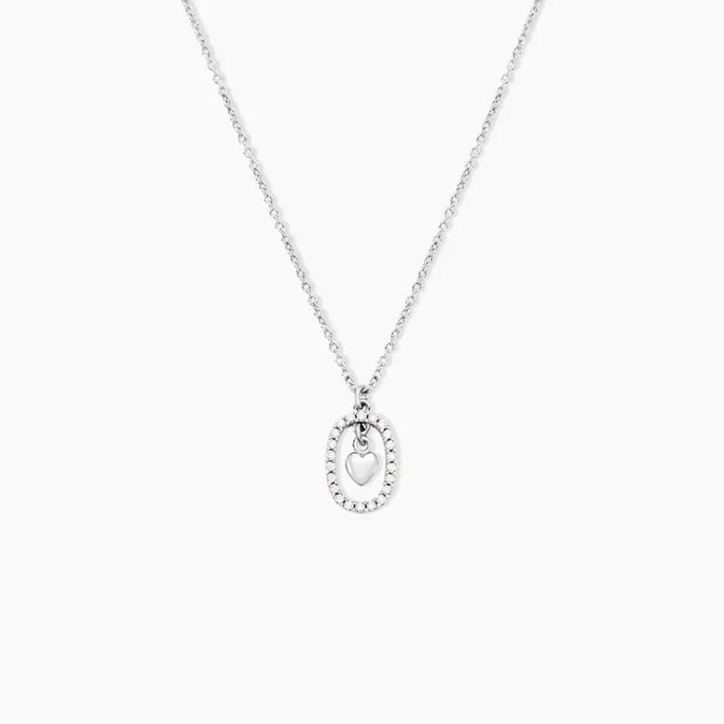 Histoire d'Or Collier Naly Argent Blanc Oxyde De Zirconium Outlet