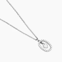 Histoire d'Or Collier Naly Argent Blanc Oxyde De Zirconium Outlet