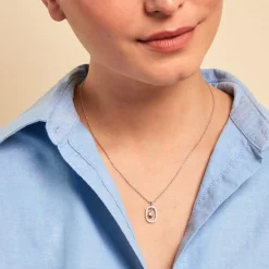 Histoire d'Or Collier Naly Argent Blanc Oxyde De Zirconium Outlet