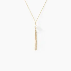 Histoire d'Or Collier Narca Or Jaune Perle De Culture Online