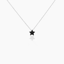 Histoire d'Or Collier Nasima Argent Blanc Spinelle Online