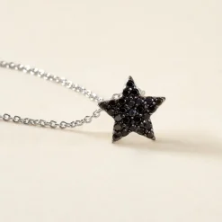 Histoire d'Or Collier Nasima Argent Blanc Spinelle Online