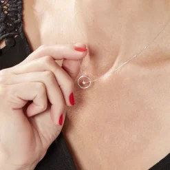 Histoire d'Or Collier Natalane Or Blanc Diamant Outlet