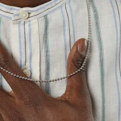 Histoire d'Or Collier Nateo Boules Argent Blanc New