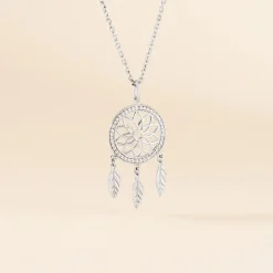 Histoire d'Or Collier Nemetona Argent Oxyde Outlet