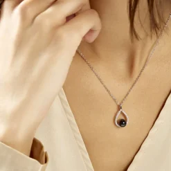 Histoire d'Or Collier Nerea Argent Blanc Céramique Et Oxyde De Zirconium Online