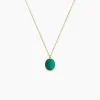 Histoire d'Or Collier Nerio Or Jaune Malachite Outlet