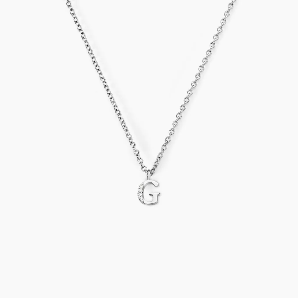 Histoire d'Or Collier Neruda Argent Blanc Oxyde De Zirconium New