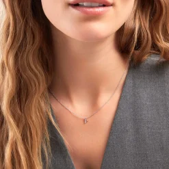 Histoire d'Or Collier Neruda Argent Blanc Oxyde De Zirconium Sale