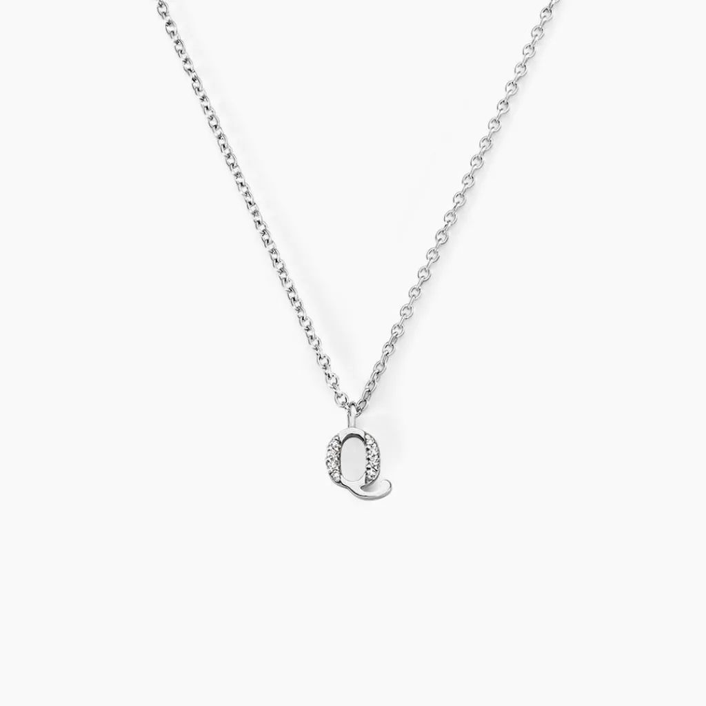 Histoire d'Or Collier Neruda Argent Blanc Oxyde De Zirconium New