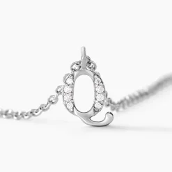 Histoire d'Or Collier Neruda Argent Blanc Oxyde De Zirconium New