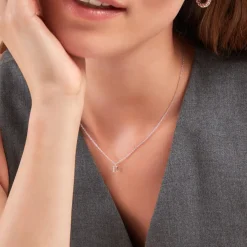 Histoire d'Or Collier Neruda Argent Blanc Oxyde De Zirconium