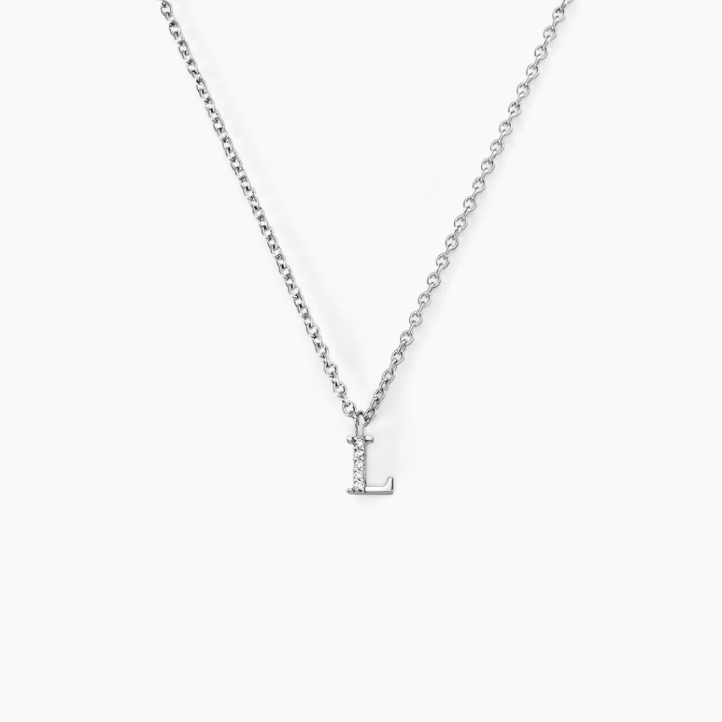 Histoire d'Or Collier Neruda Argent Blanc Oxyde De Zirconium Best