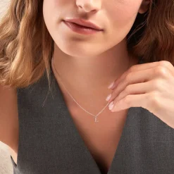 Histoire d'Or Collier Neruda Argent Blanc Oxyde De Zirconium Best