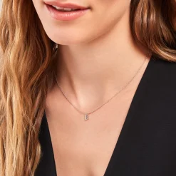 Histoire d'Or Collier Neruda Argent Blanc Oxyde De Zirconium Clearance