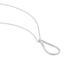Histoire d'Or Collier Netta Argent Blanc Oxyde De Zirconium Hot