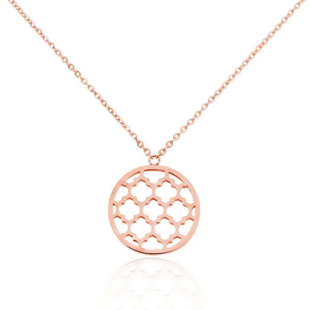 Histoire d'Or Collier Nevenka acier rose Hot