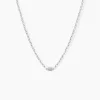 Histoire d'Or Collier Nexus Argent Blanc Oxyde De Zirconium Discount